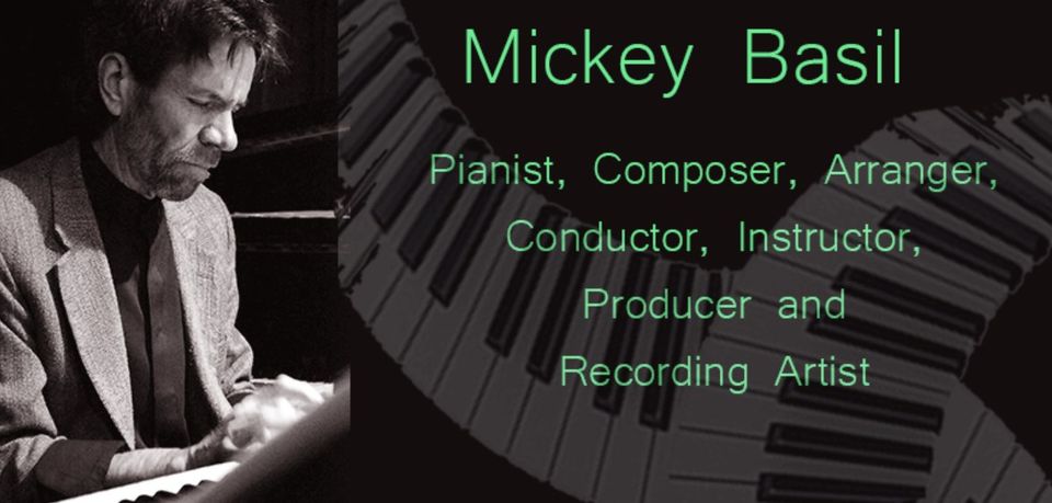 Mickey Basil Trio posing for a Poster