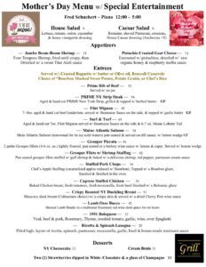 Mother's Day Dinner May 11, 2025 at The Grill At 1951 Port Charlotte, Florida