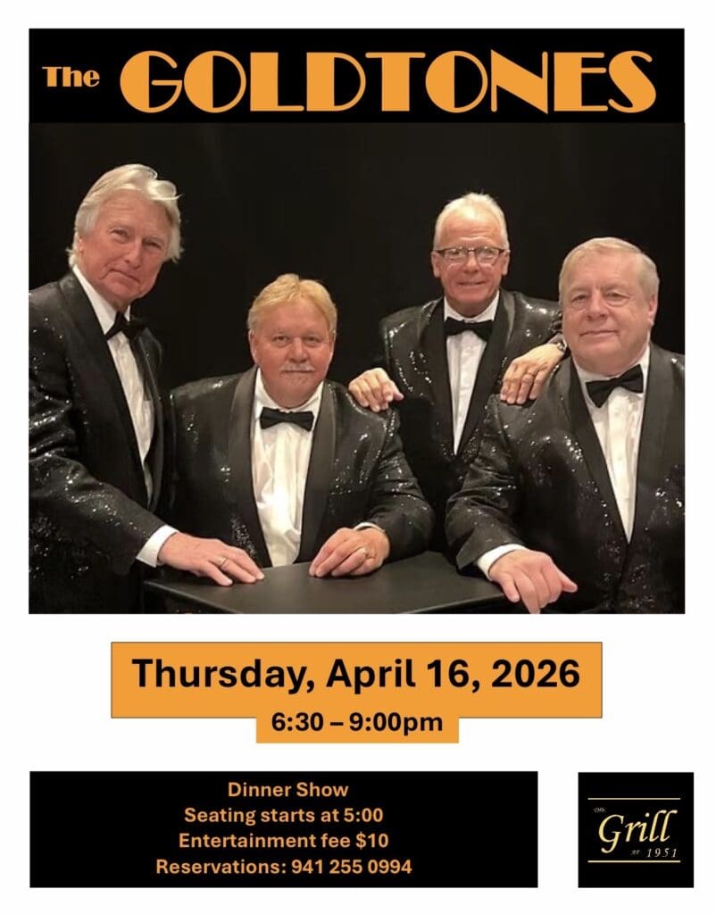 The GOLDTONES Thursday, April 16, 2026